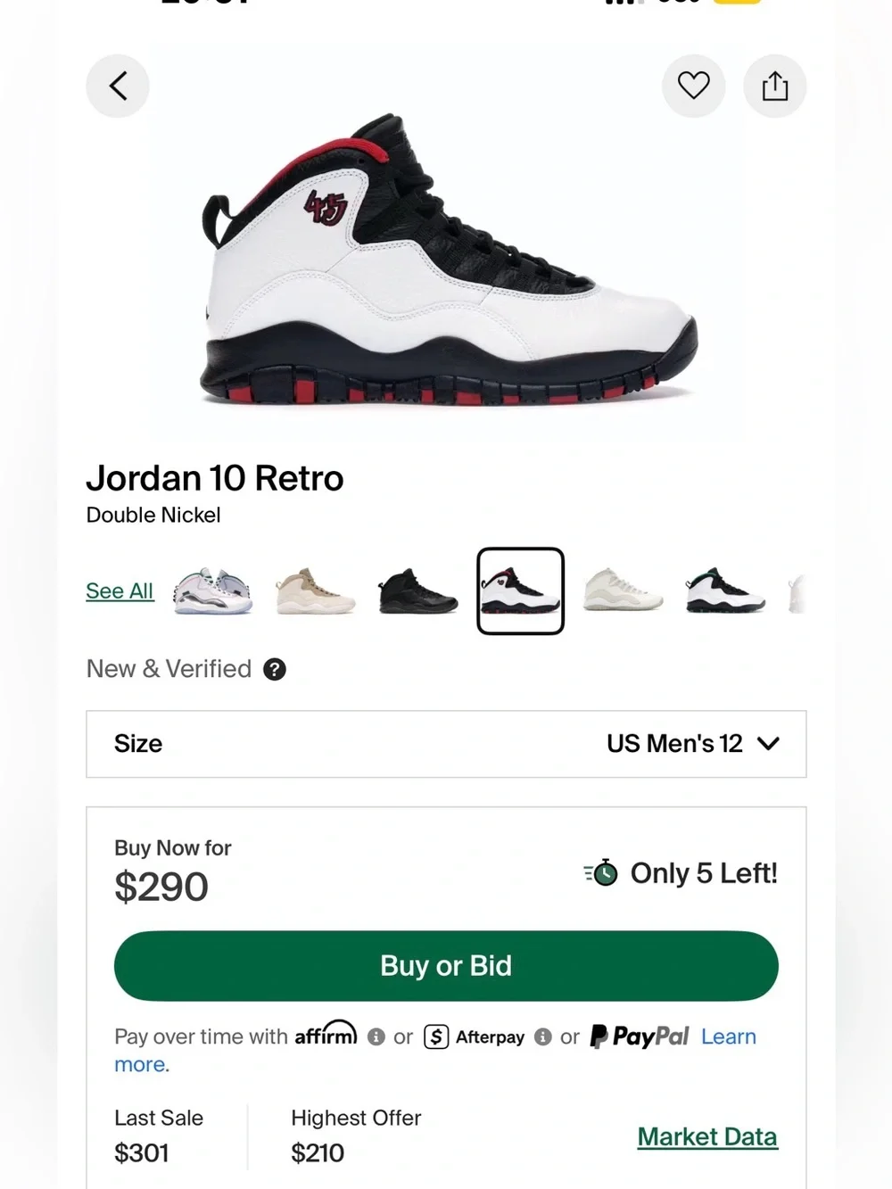 2015 Jordan Retro 10 Men's White Black Red Basketball Sneakers